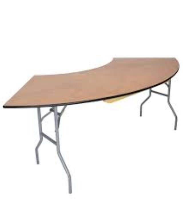 Rental store for Serpentine Table 7ft - Wood in Grand Cayman KY