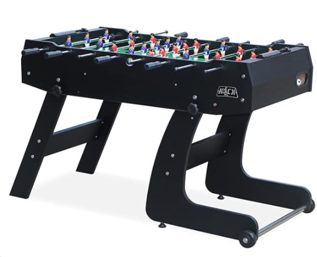 Rental store for Game - 48  Folding Black Foosball Table in Grand Cayman KY