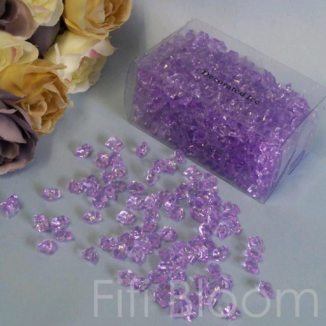 Rental store for ACRYLIC ICE- PURPLE  -300PCS in Grand Cayman KY